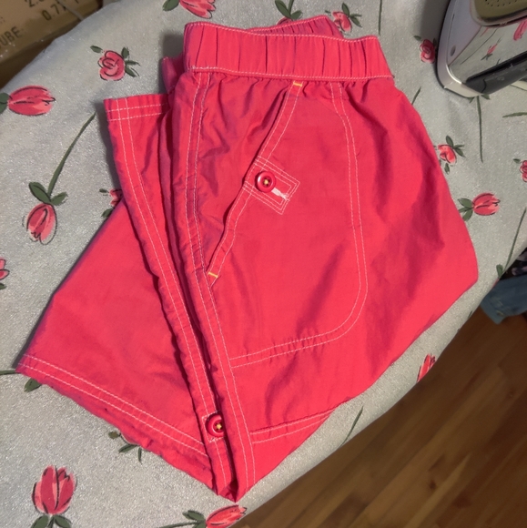 🗺️ Lands' End Girl's Playful Pants Roll up, Side Strap to convert to Capris EUC - Picture 3 of 12